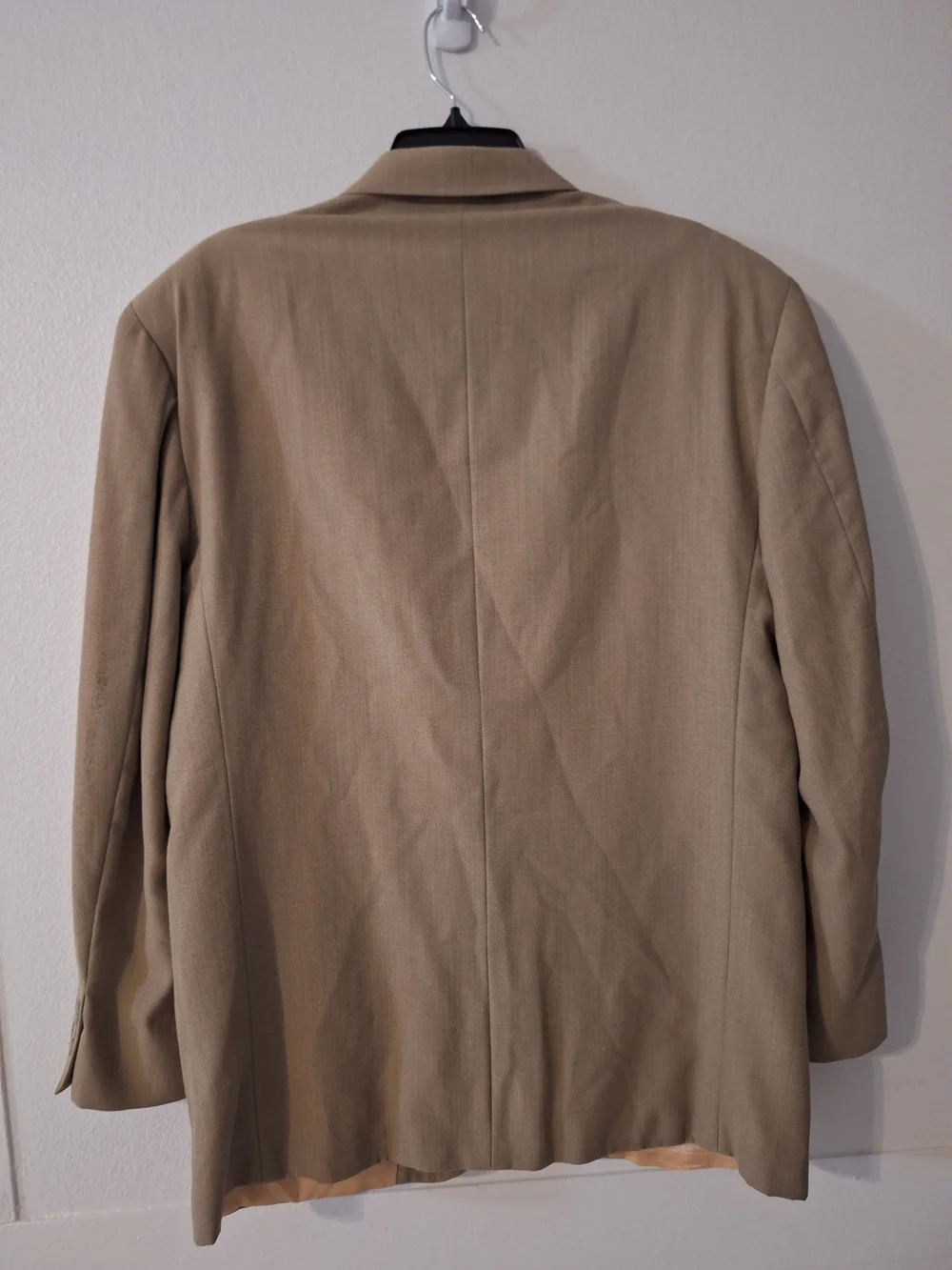 Men's Classic Tan Sport Coat Blazer - Three-Button